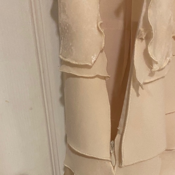 LOFT Cream Sleeveless Dress - Picture 11 of 11